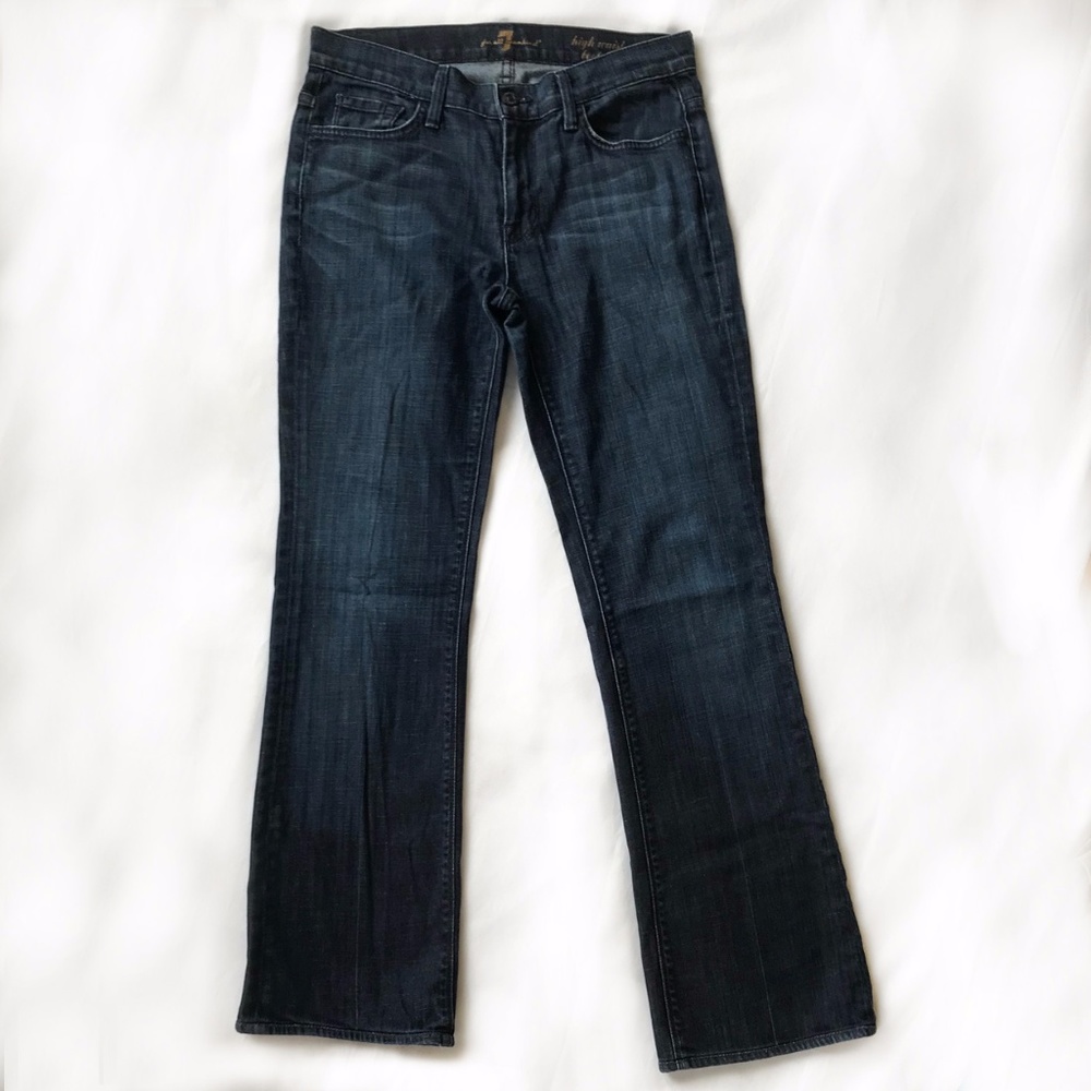7 for all Mankind Women's High Waist Bootcut Jeans