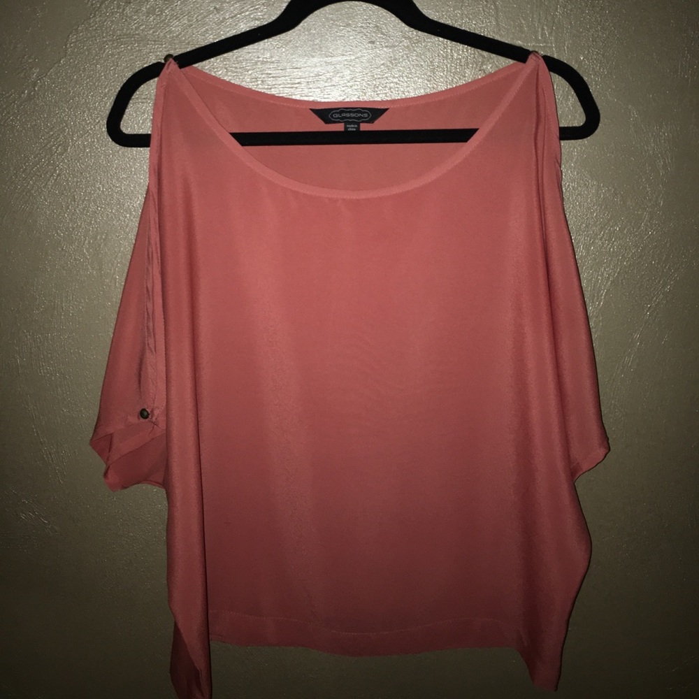 Glassons size 8 Orange top