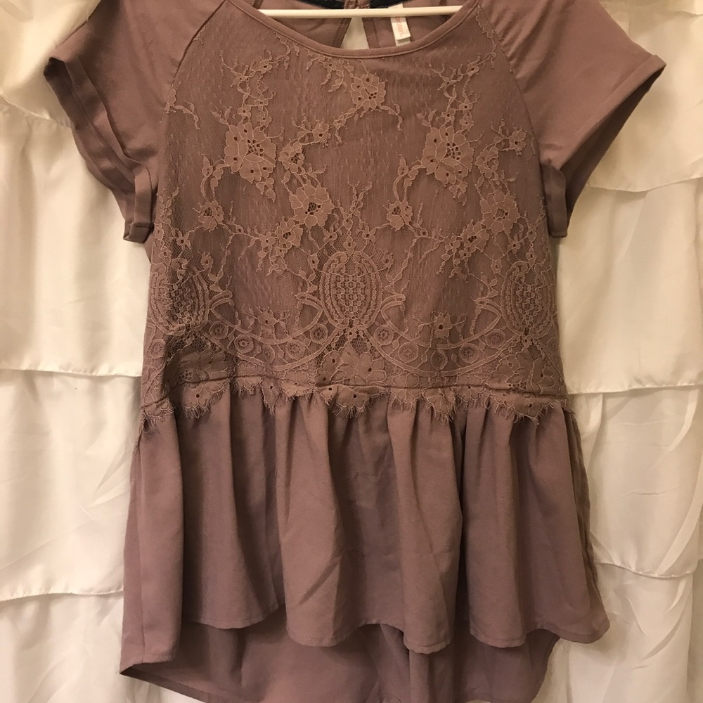 Peplum top