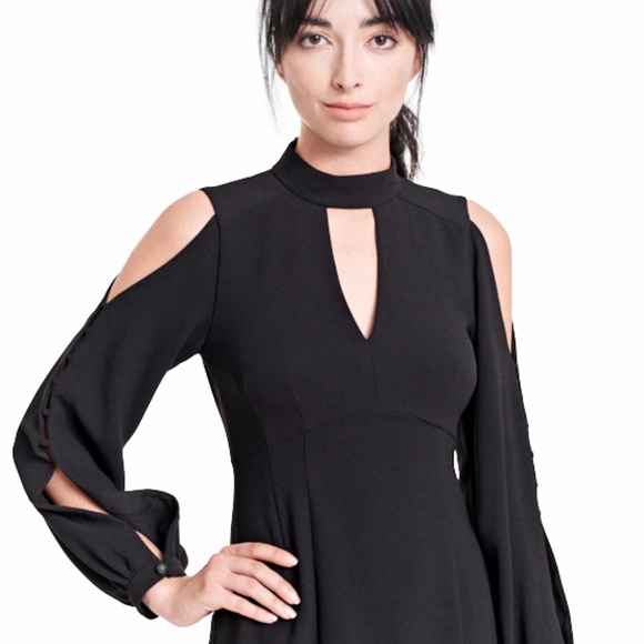 SOLD ON E BAY Nanette Lepore Dita Dress Black NWT - Picture 5 of 8