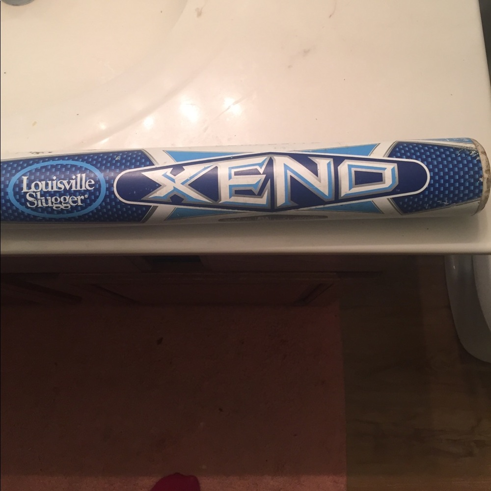 Softball bat. Used. Pretended