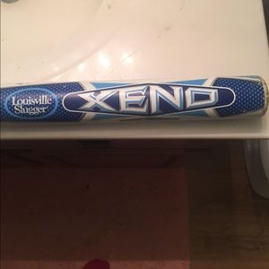 Softball bat. Used. Pretended