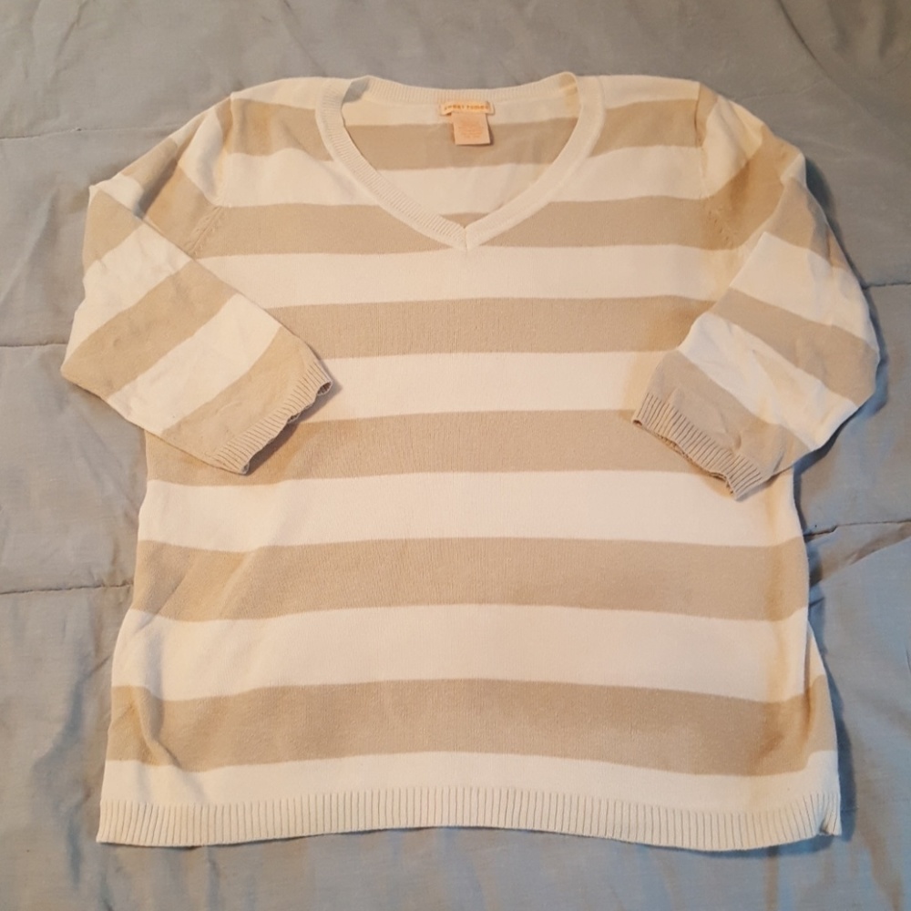 3/4 sleeve sweater