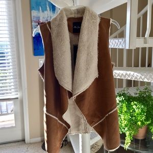 Faux Shearling Vest - NWT