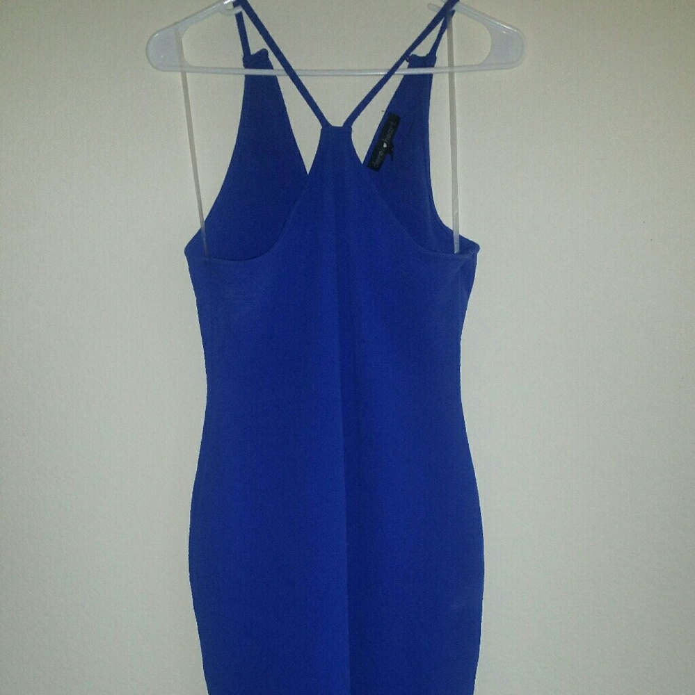 Blue dress