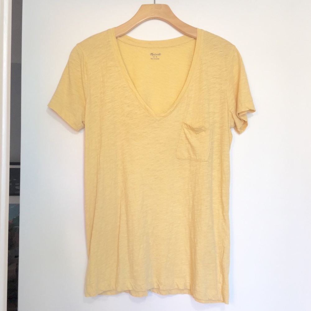 Madewell V-Neck Pocket T-Shirt