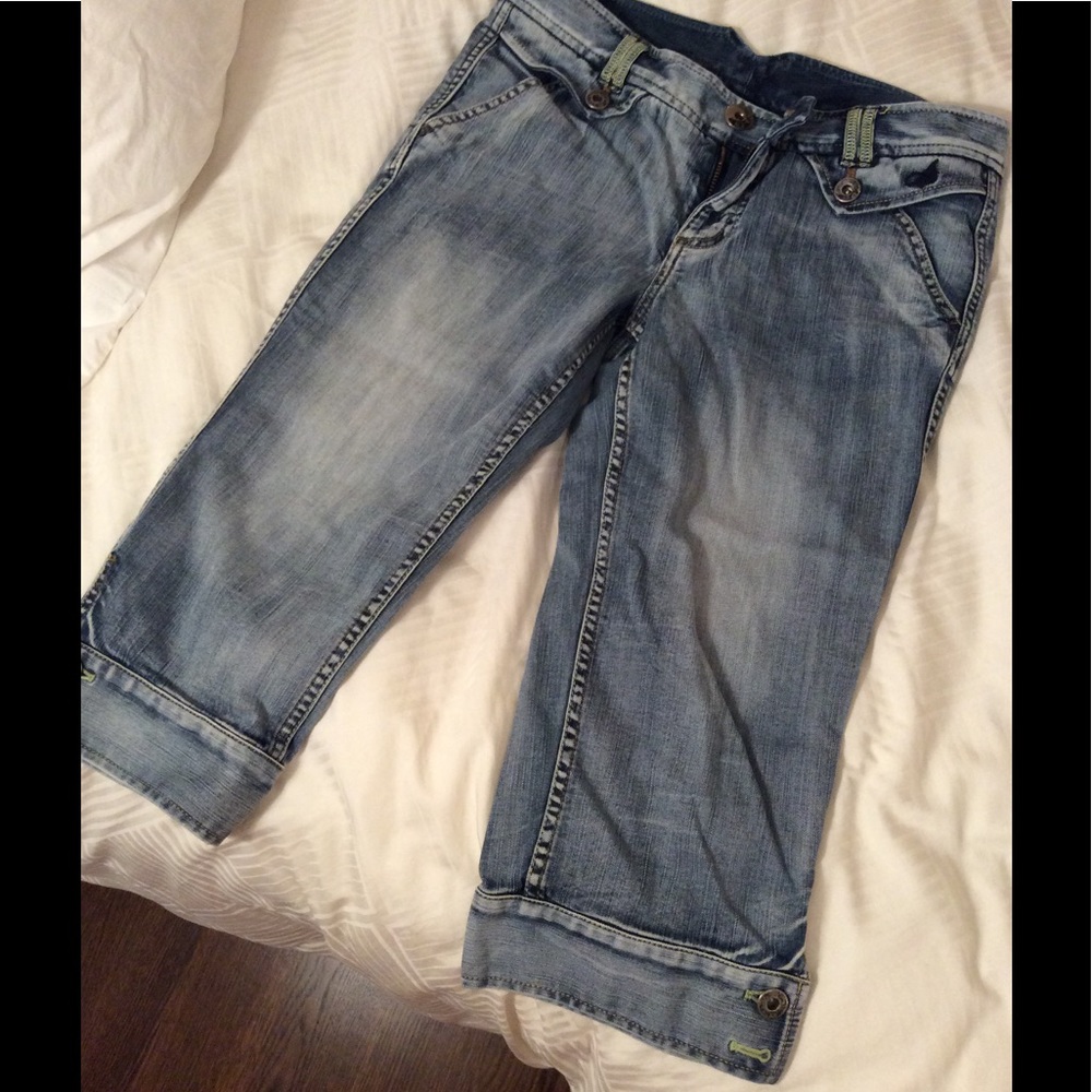 Armani Exchange cropped jeans