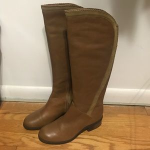 Tall Tan Boots