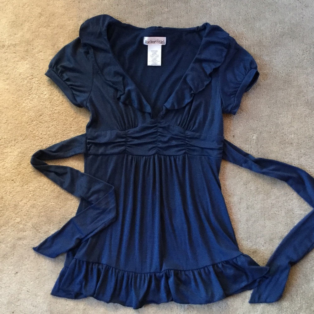 Rocker Girl boho top. Junior small.