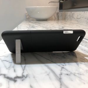 Black kickstand iPhone 7Plus case