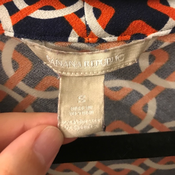 Geo print knot detail shell - Picture 3 of 3