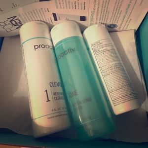 Full 3 steps of Proactiv.