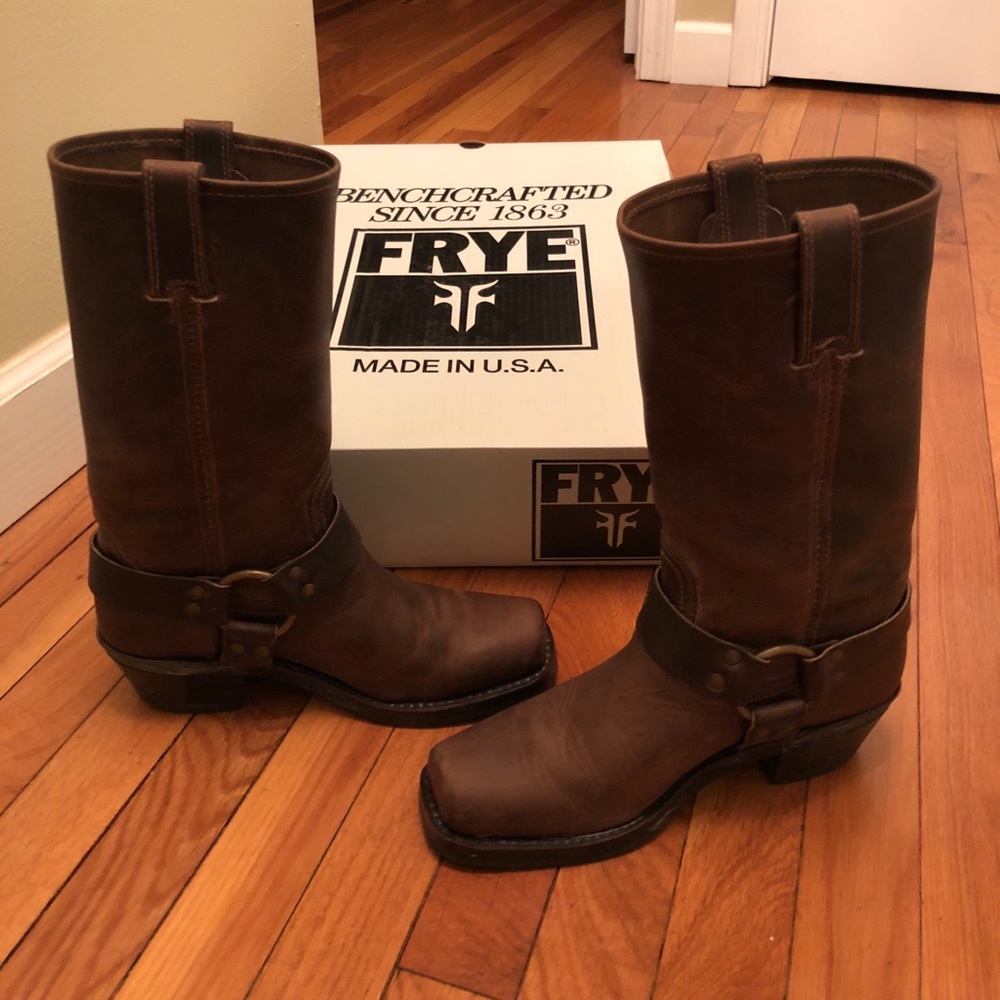 Frye 12R Harness Boots