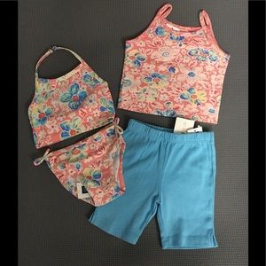Baby GAP Swimsuit, Top & Capri Pants Outfit.  NWT