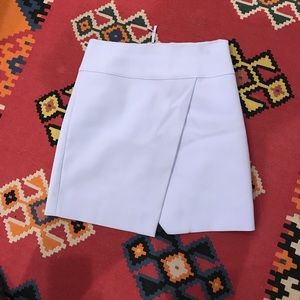 JCrew crossover wrap mini skirt