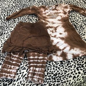 Kids Mignon dress and skirt with leggings