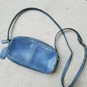 Authentic Coach Cross Body Blue Purse