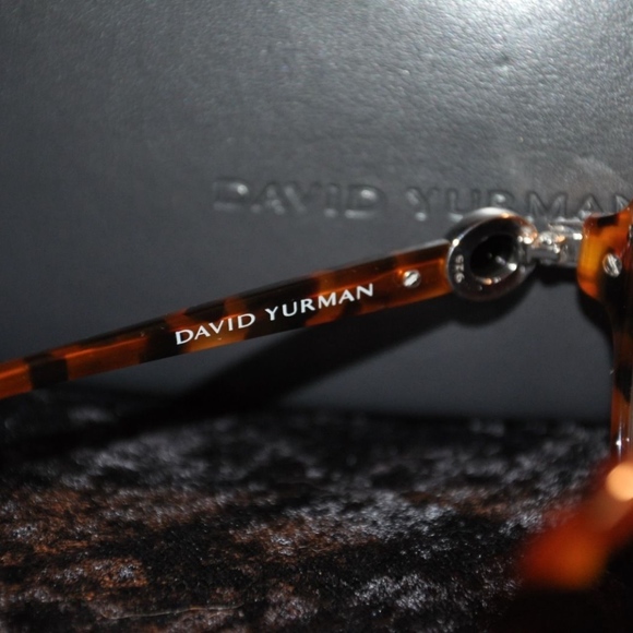 NEW DAVID YURMAN  HAVANA CABLE STONE SUNGLASSES main image 5