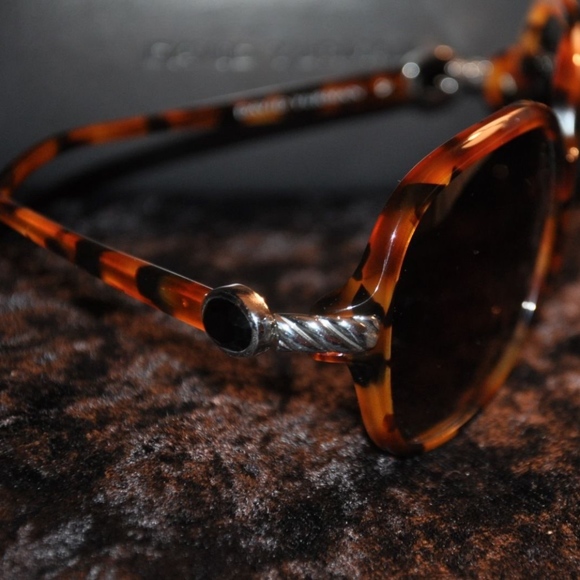 NEW DAVID YURMAN  HAVANA CABLE STONE SUNGLASSES main image 7