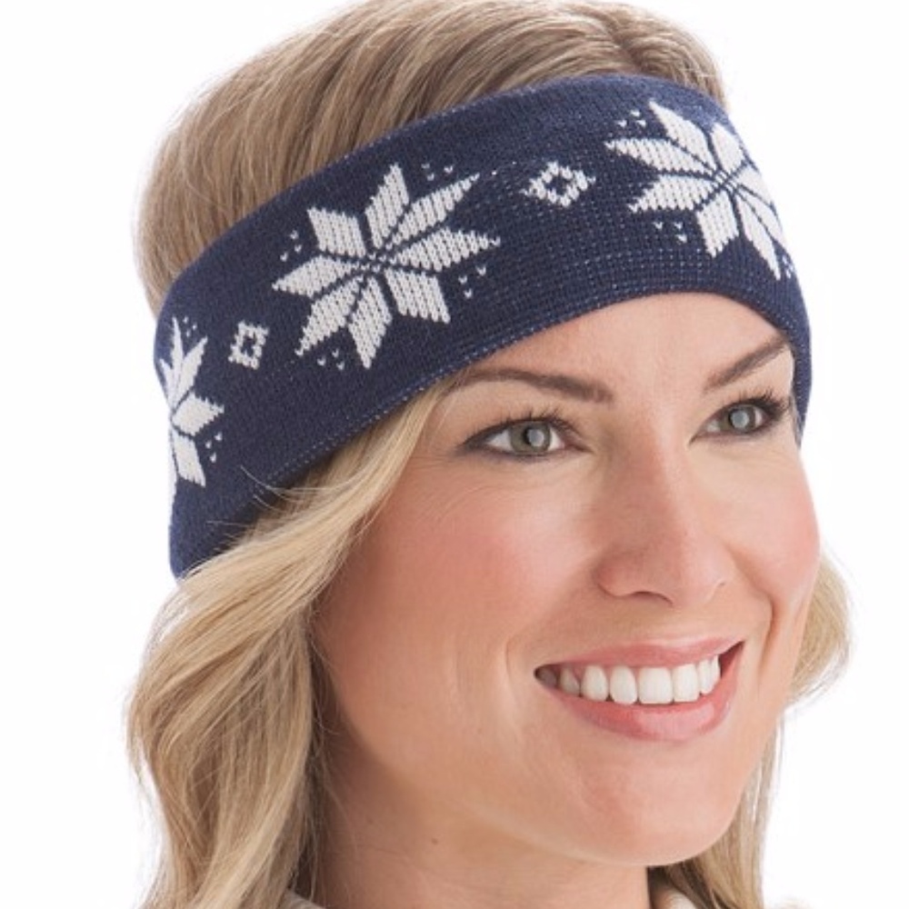 NWOT - Knit Snowflake Winter Headband