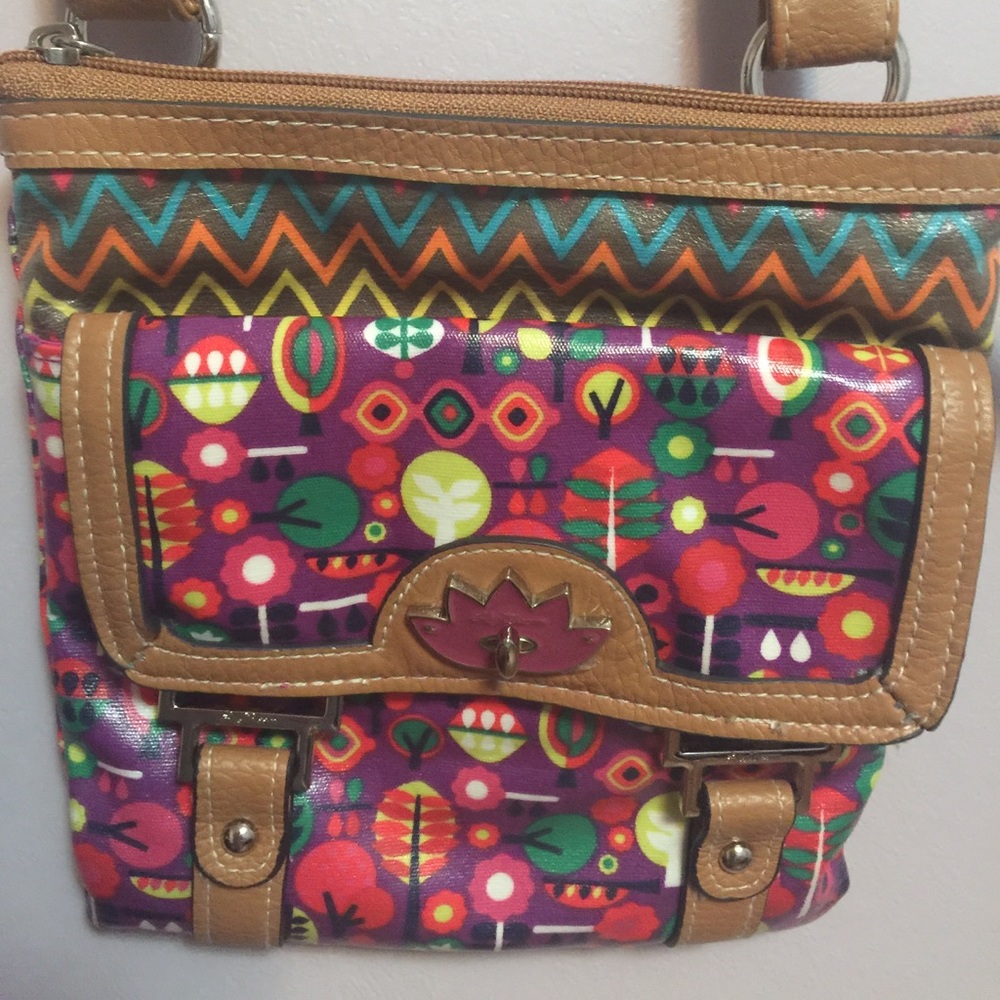 Small Lily Bloom crossbody purse