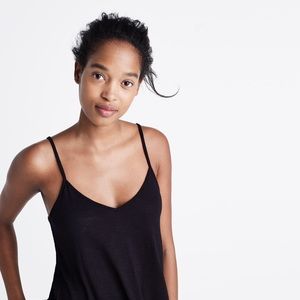 Two Black Madewell Tanks