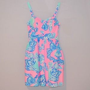 LILLY PULITZER Blue and Pink Dress💕
