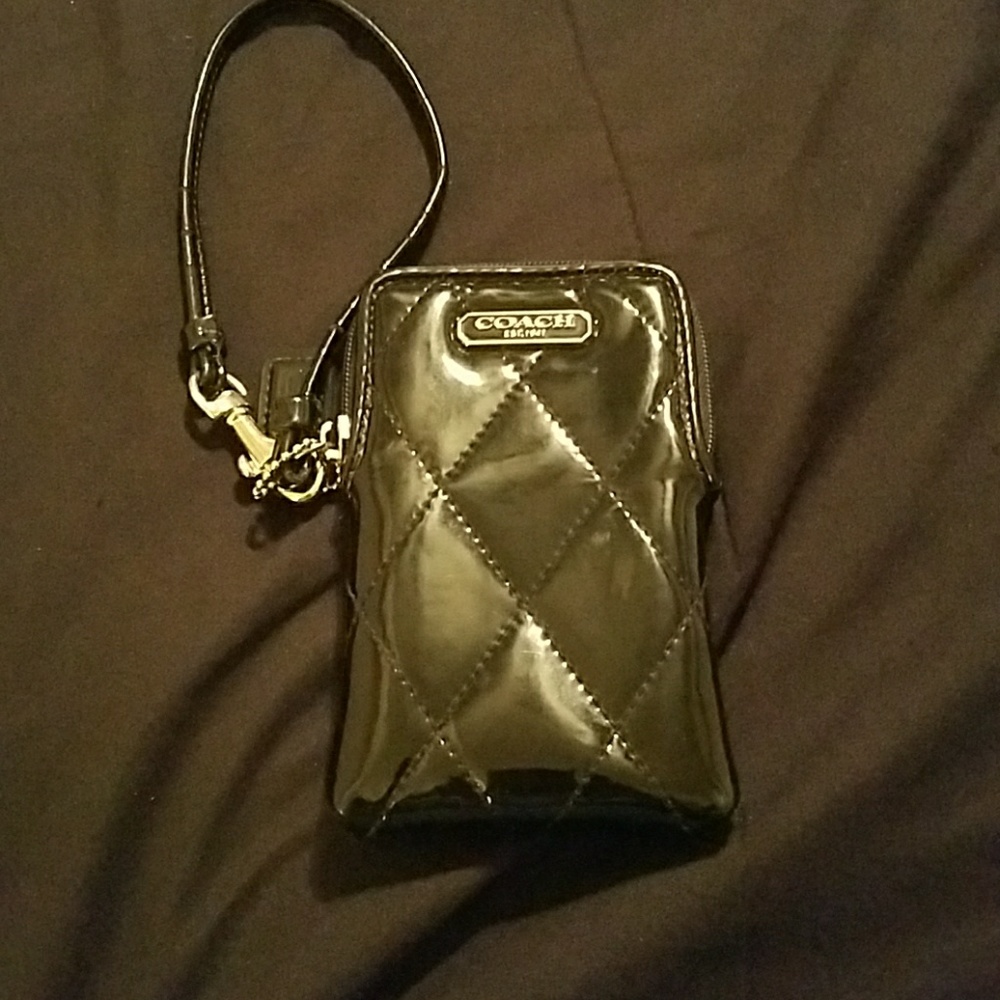 Coach wristlet