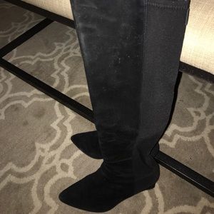 Stuart Weitzman Wedge Suede Boot