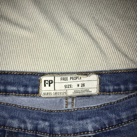 Free People Jean Shorts - Picture 2 of 4