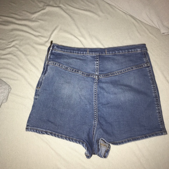 Free People Jean Shorts - Picture 3 of 4