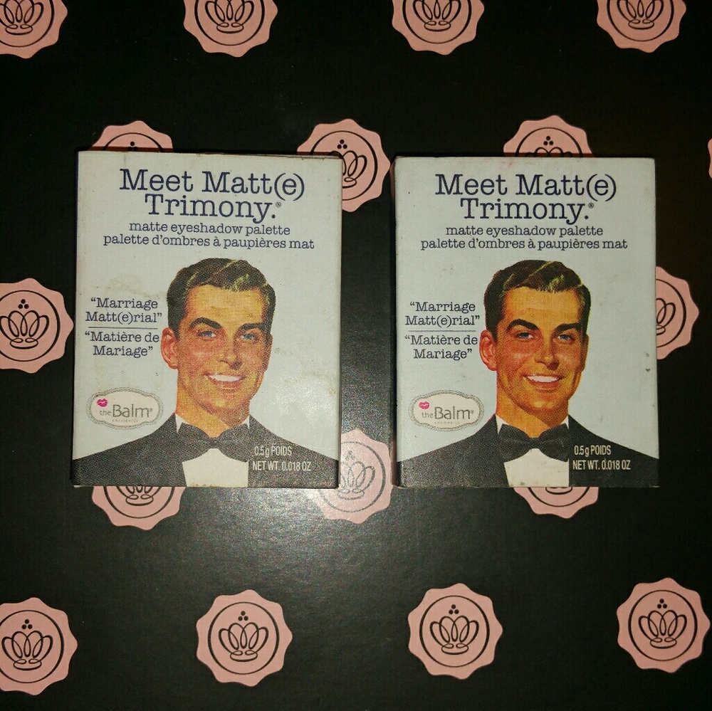 THE BALM MEET MATT(E)TRIMONY 2PC EYESHADOW