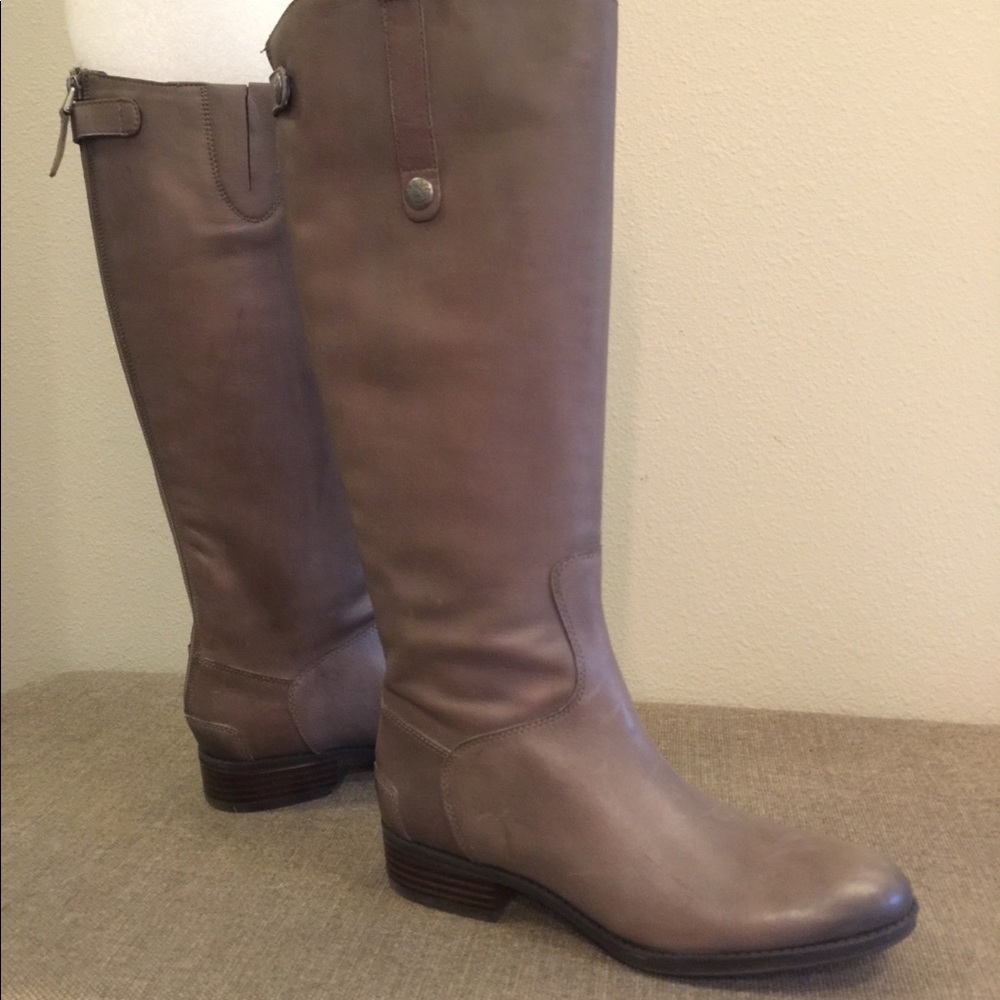Sam Edelman Penny boots - silver frost - Size 8