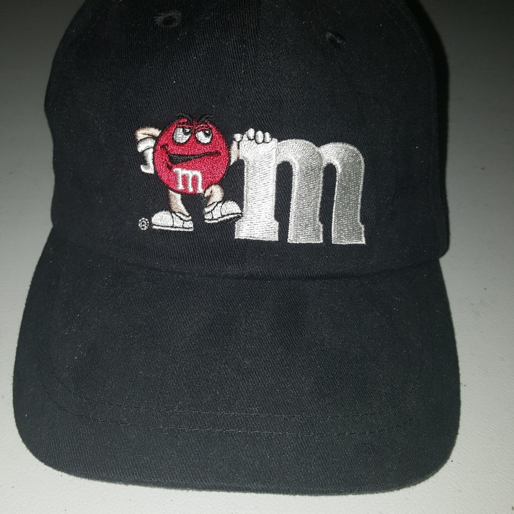 Nwot black m&m hat