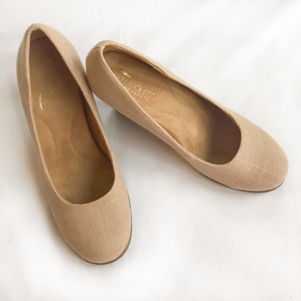 Aerosoles Linen Wedges