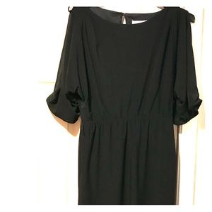 Black cocktail dress