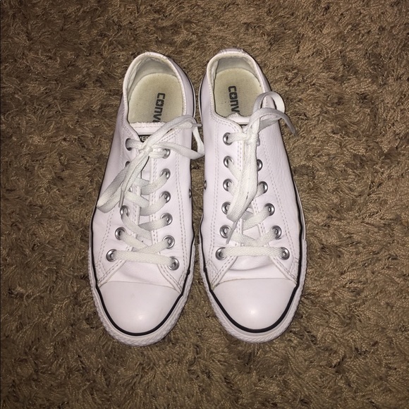White leather Converse - Picture 1 of 3