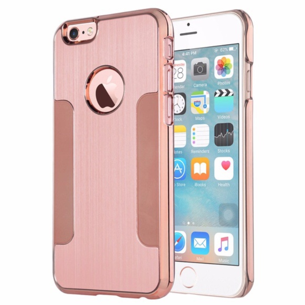 iPhone 7/8 & 7/8 PLUS Metal Rose Gold Cover