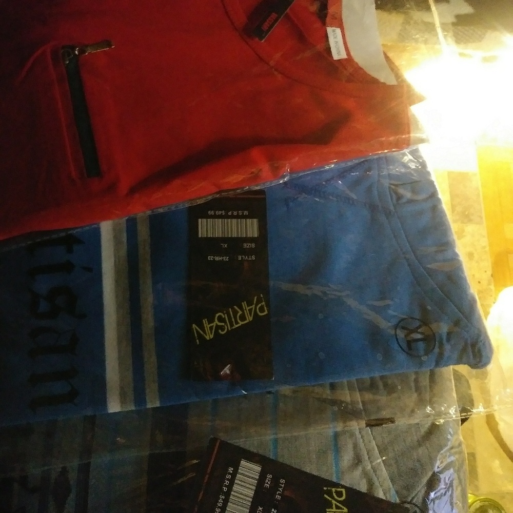 Partisan mens shirts
