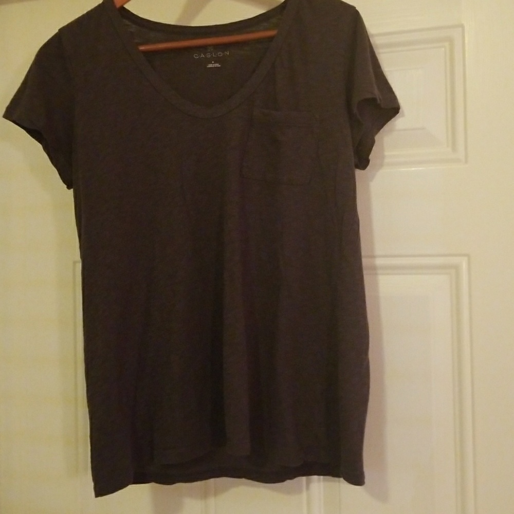 Navy Caslon Pocket Tee - Size M