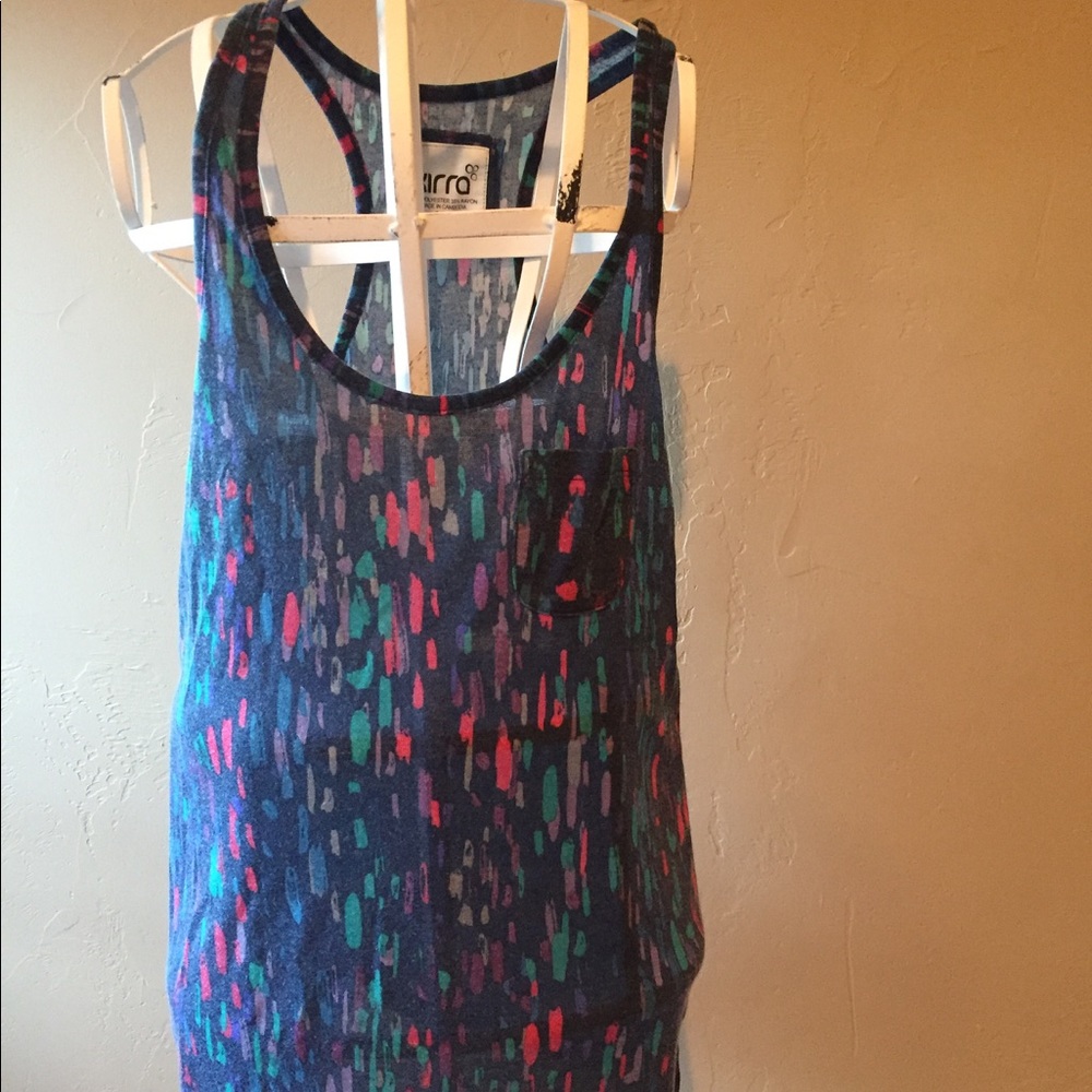 Multi color tank top