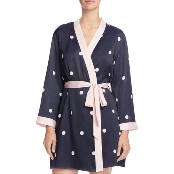 🌷Host Pick🌷Kate Spade Polka Dot Satin Robe - Picture 7 of 7