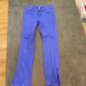 Girls size 6x pencil leg pants