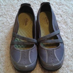 Clarks slip on shoes