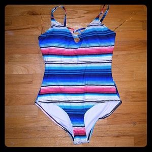 One piece bathing suit