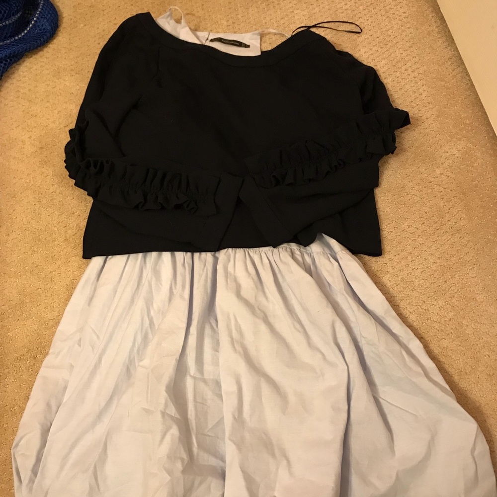 NWOT Two piece zara dress