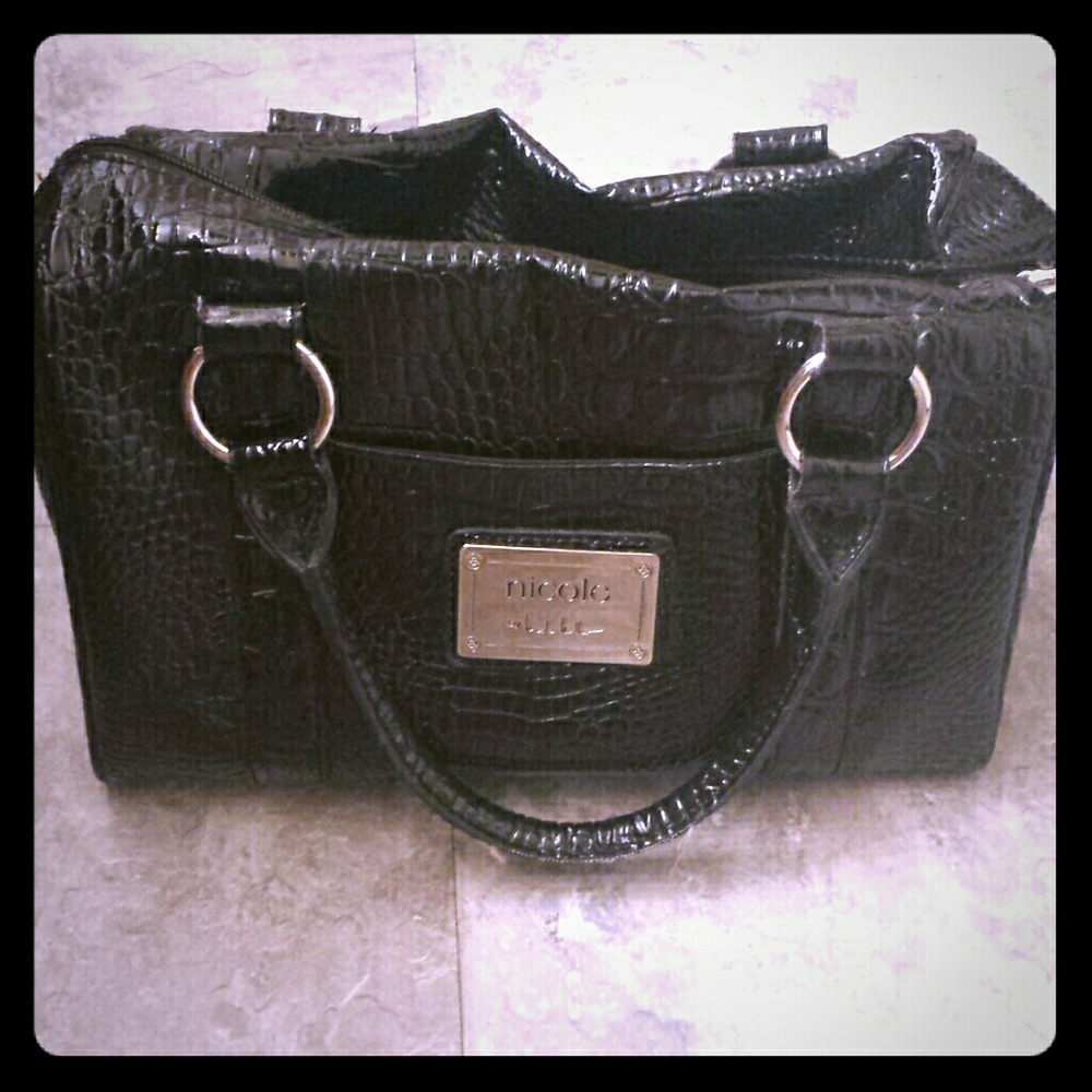 Sold- Black Nicole Miller bag