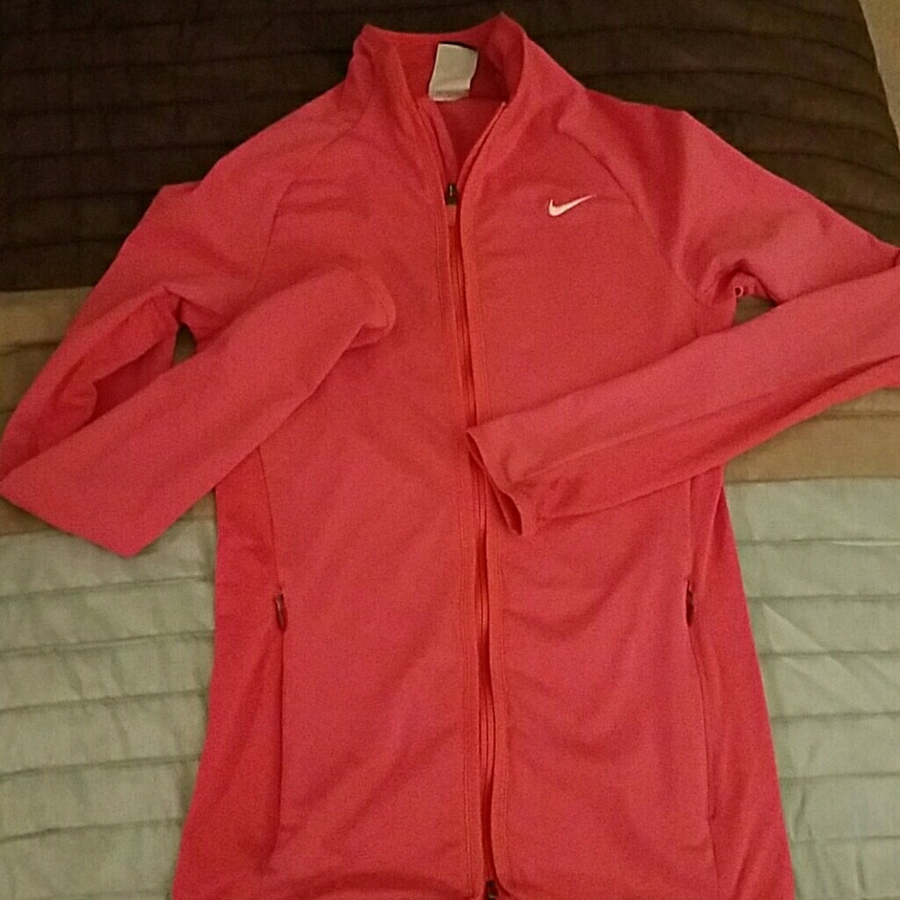 Pink Nike Dri-fit sweater