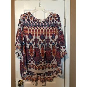 NWT beautiful jewel tone blouse