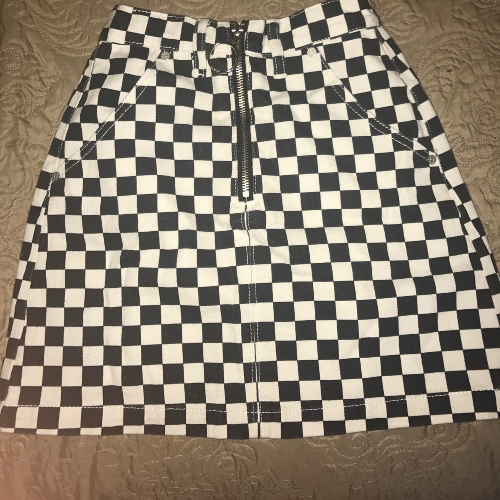 UNIF Checkered Skirt (AUTHENTIC)